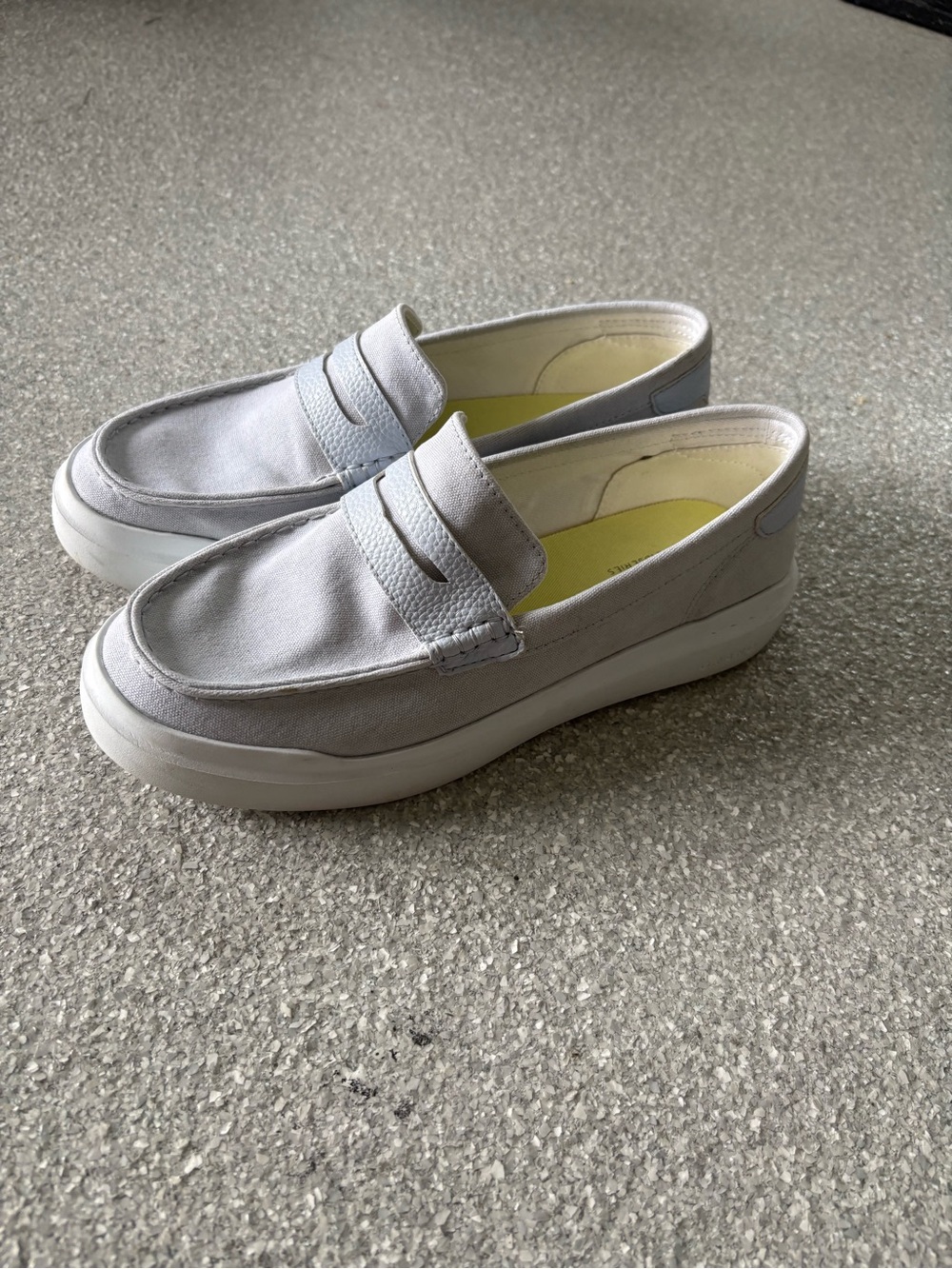 Cole Haan GrandPro Rally Canvas Penny Loafers size 8.5